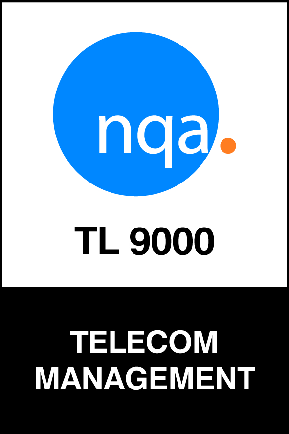 Fortress Solutions nqa TL 9000 Telecom Management Badge